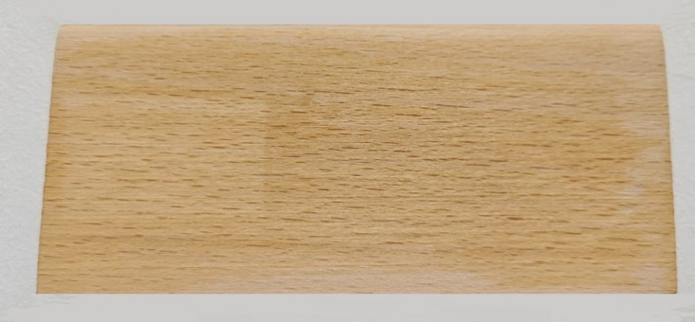 Плинтус массив Бук прямой без покрытия 70х17мм